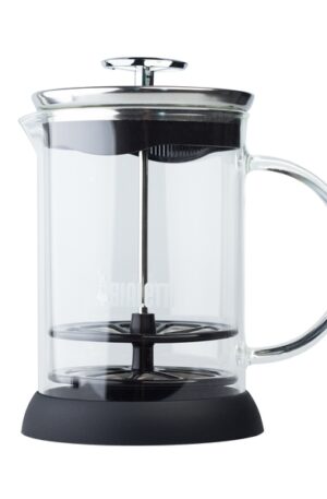 Ręczny spieniacz do mleka - Bialetti Cappuccinatore Vetro 330 ml